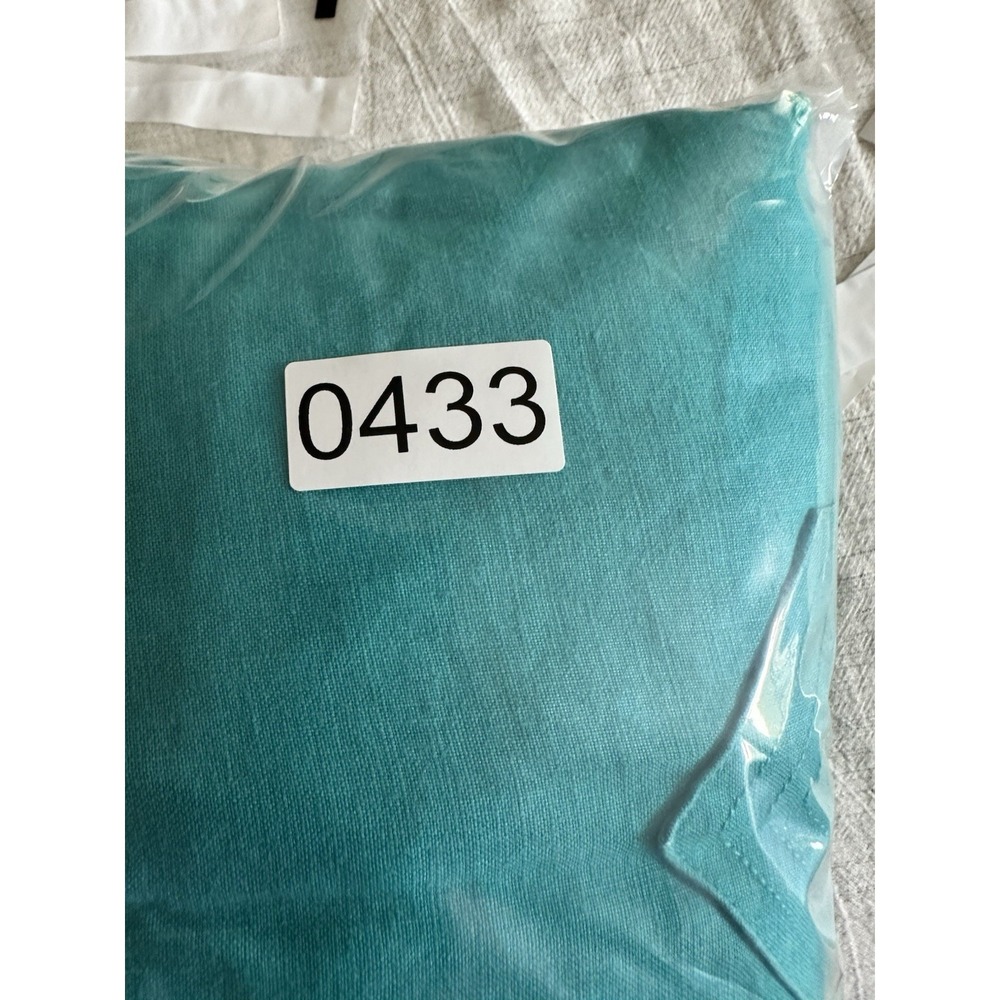 Lauren Ralph Lauren Womens Linen Tunic Top Size M Blue Teal Coastal Nautical - Picture 10 of 10